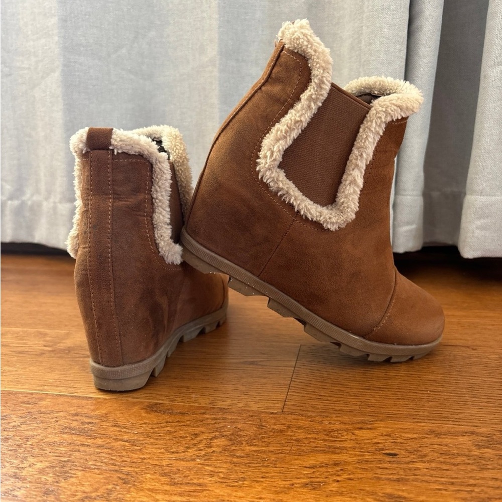 Cozy Brown Women's Booties